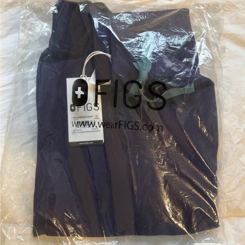 Figs Isabel Scrub Pants,  Purple Jam, S/Petite